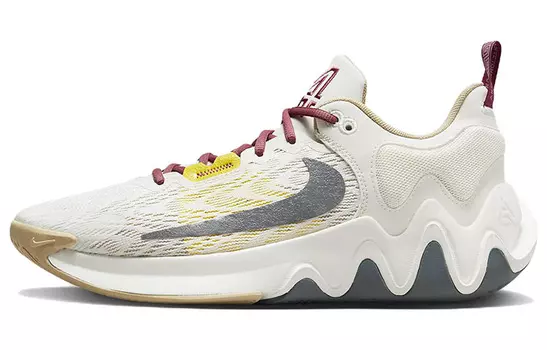 Баскетбольные кроссовки Nike Giannis Immortality 2 унисекс, Бежевый/Серый