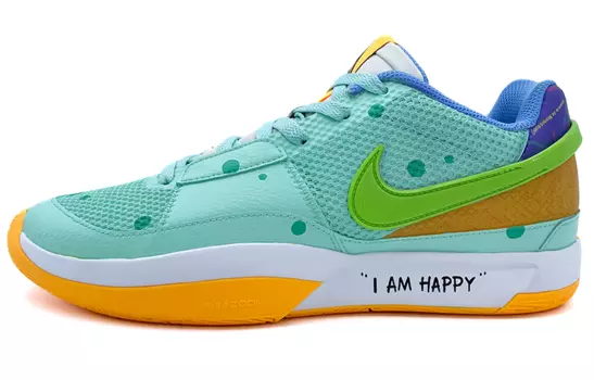 Баскетбольные кроссовки Nike Ja 1 унисекс, Aloe Wash/Hazelnut/Feather Gray