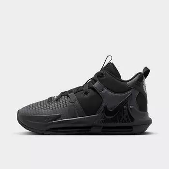 Баскетбольные кроссовки Nike LeBron Witness 7 для больших детей, черный