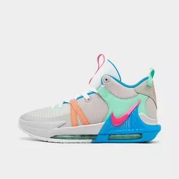 Баскетбольные кроссовки Nike LeBron Witness 7 для больших детей, многоцветный