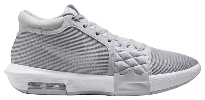 Баскетбольные кроссовки Nike LeBron Witness 8, серый/белый