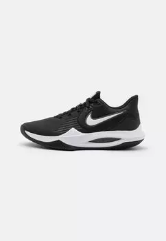 Баскетбольные кроссовки Nike Precision 5 Basketballschuh Nike, цвет black/white/anthracite/volt