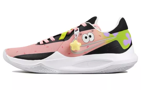 Баскетбольные кроссовки Nike Precision 6 унисекс, Pink and green stars