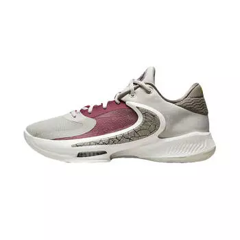 Баскетбольные кроссовки Nike Zoom Freak 4 "Kolossaio", молочный/тёмно-розовый