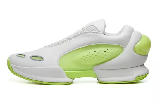 Баскетбольные кроссовки One Basketball Shoes Unisex Low-Top White/Green Eqlz Equalizer