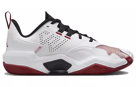 Баскетбольные кроссовки One Take 4 Basketball Shoes Men Low-top Jordan, красный/белый