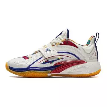 Баскетбольные кроссовки Owen Generation Kids GS Low-top Paper Elizabeth / Небесно-голубой / Красный Danxia Anta Kids, голубой