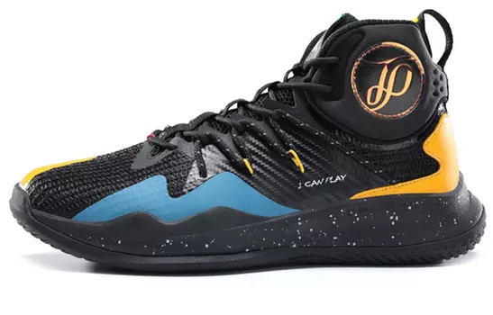 Баскетбольные кроссовки Parker Generation мужские высокие черные Peak