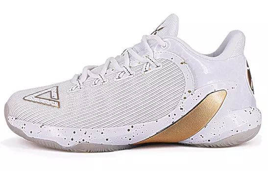 Баскетбольные кроссовки Parker V мужские низкие Great White/gold Peak