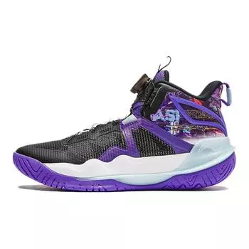 Баскетбольные кроссовки Pioneer Force TEAM 3 V3 для детей GS Low-top Purple Lining Young, фиолетовый