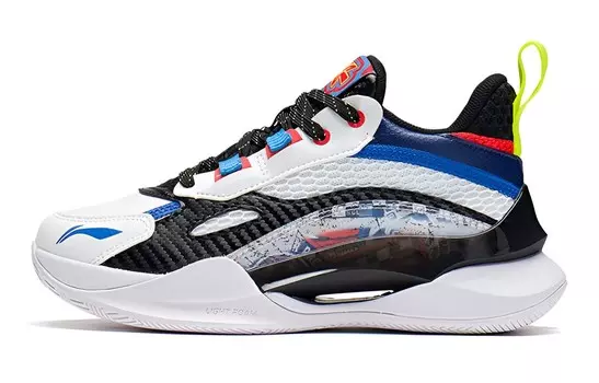 Баскетбольные кроссовки Pioneer Spirit TEAM2.5 для детей GS Mid-top белые/черные Lining Young