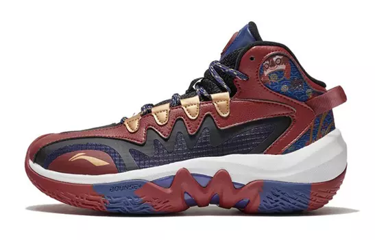 Баскетбольные кроссовки Pioneer Team Kids GS Low-top Red/Blue Lining Young