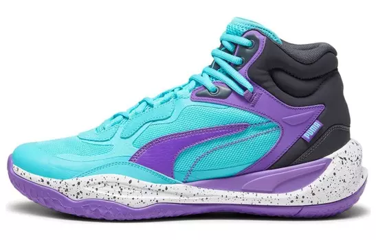Баскетбольные кроссовки Playmaker Basketball Shoes Men High-top Purple Puma