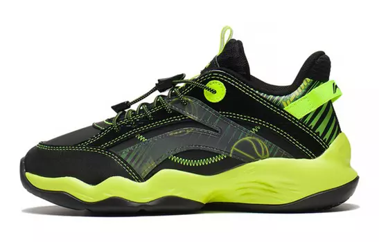 Баскетбольные кроссовки Primary 2.5 Kids GS Low-top Black/Green Lining Young