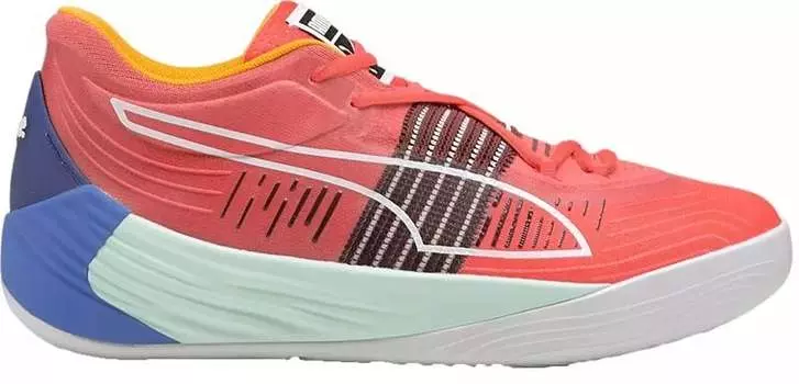 Баскетбольные кроссовки Puma Fusion Nitro Spectra, оранжевый/синий