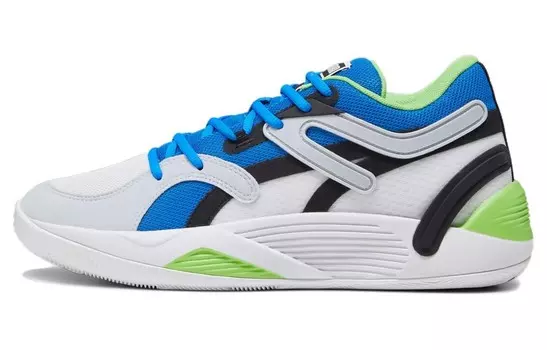 Баскетбольные кроссовки Puma TRC Blaze Court 'White Black Ultra Blue'