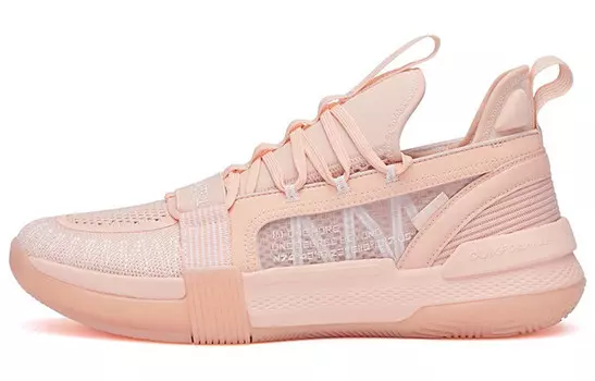 Баскетбольные кроссовки QU!KFOAM Basketball Shoes Men Low-Top Soft Pink 361°