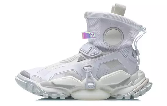 Баскетбольные кроссовки Reburn Vintage Unisex High-top White Lining
