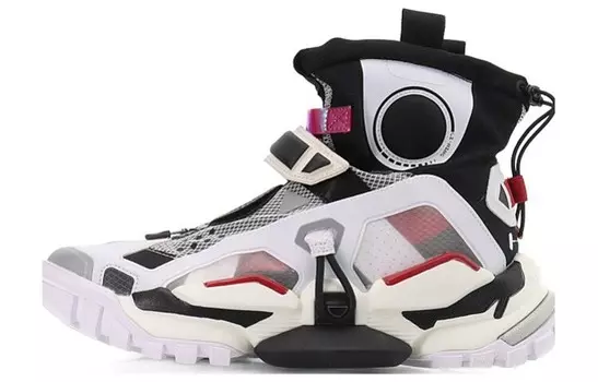 Баскетбольные кроссовки Reburn Vintage Unisex High-top White/Black Lining