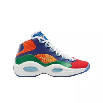 Баскетбольные кроссовки Reebok Concepts X Question Mid Mens, красный/серый/золотой
