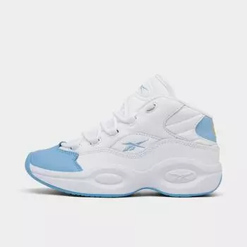 Баскетбольные кроссовки Reebok Question Mid для маленьких детей, белый