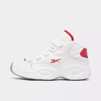 Баскетбольные кроссовки Reebok Question Mid для маленьких детей, красный