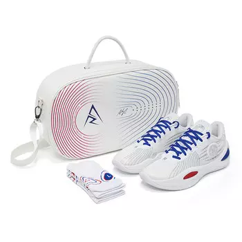 Баскетбольные кроссовки Reeves Generation для мужчин с низким верхом, белые/синие/красные Rigorer