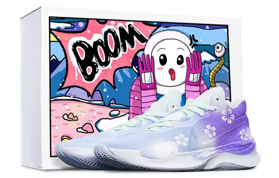 Баскетбольные кроссовки Renew Elevate 3 мужские с низким верхом фиолетовые/белые Nike