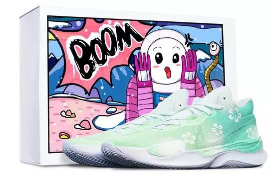 Баскетбольные кроссовки Renew Elevate 3 мужские с низким верхом белые/зеленые Nike