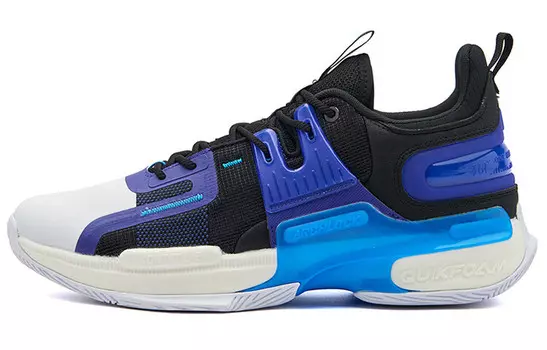 Баскетбольные кроссовки Restraint 2 Basketball Shoes Men Mid-Top Black/Blue 361°