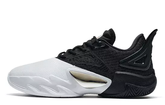 Баскетбольные кроссовки Reverse Heaven 1.3 Generation мужские низкие черные/белые Xtep