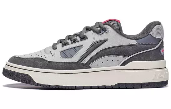 Баскетбольные кроссовки Rookie 2 мужские с низким верхом серые Lining