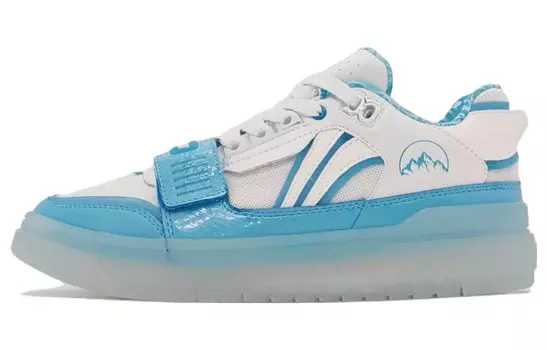 Баскетбольные кроссовки Rookie Vintage Men Low-top White/Royal Blue Lining