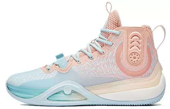 Баскетбольные кроссовки Royal Wind Generation для мужчин с высоким верхом, цвет: синий, 2/замазка, порошок Xtep