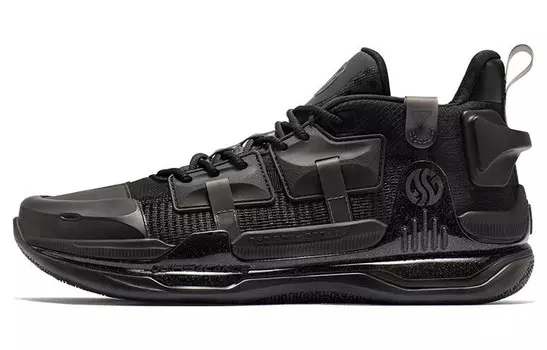 Баскетбольные кроссовки RXAG1 мужские с низким верхом цвета обсидиан черный 361°