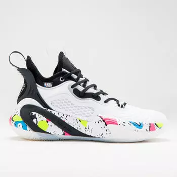 Баскетбольные кроссовки SE900 NBA Brooklyn Nets женские/мужские белые TARMAK, белый