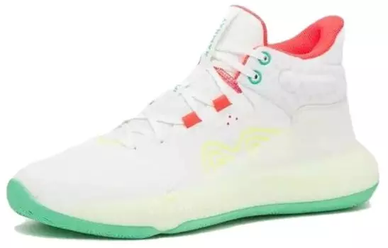 Баскетбольные кроссовки SE 500 мужские, среднего размера, белые/зеленые Decathlon