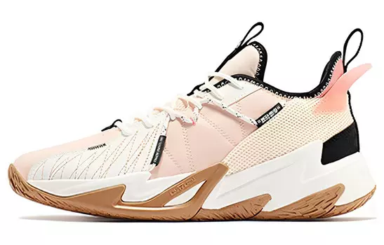 Баскетбольные кроссовки Shadow Blade 2 Basketball Shoes Men Low-Top Soft Pink / Wild Mushroom 361°
