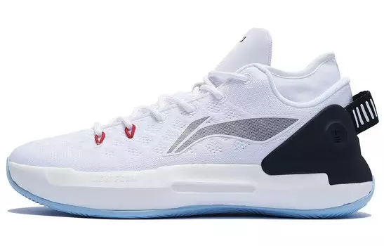 Баскетбольные кроссовки Shuai 13 Low мужские с низким верхом белые/черные Lining