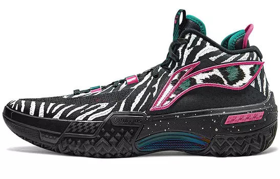 Баскетбольные кроссовки Shudder для мужчин, средний верх Lining