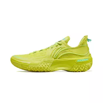 Баскетбольные кроссовки Shudder мужские с низким верхом зеленые Lining