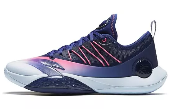 Баскетбольные кроссовки Skyrim 2 мужские низкие синие Anta