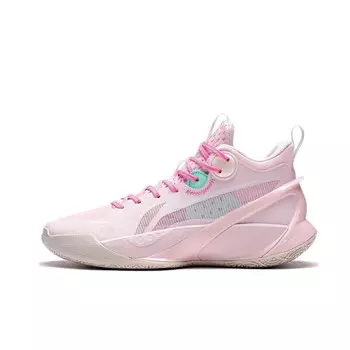 Баскетбольные кроссовки Sonic 10 Youth Edition Kids для начальной школы Lining, цвет Daylily Pink