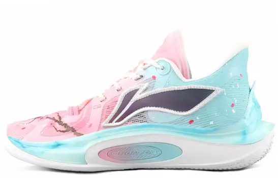 Баскетбольные кроссовки SONIC 11 мужские низкие синие Lining