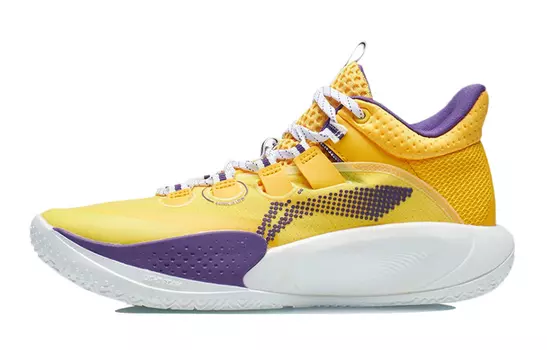 Баскетбольные кроссовки Sonic 9 Low Youth Edition для детей GS Low-top Spectral Yellow Lining
