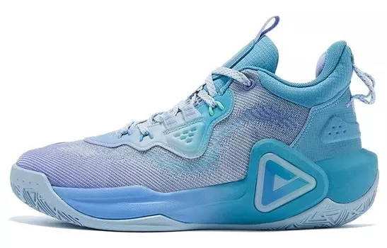 Баскетбольные кроссовки Sonic Boom 1.5 мужские с высоким верхом, арктические синие/фиолетовые Peak