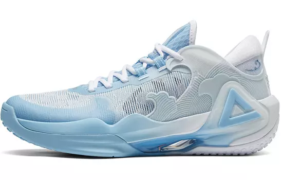 Баскетбольные кроссовки Sonic Boom 2.0 мужские низкие белые Peak