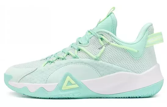 Баскетбольные кроссовки Sonic Strike мужские низкие зеленые Peak