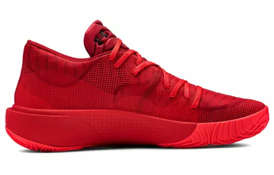 Баскетбольные кроссовки Spawn унисекс с низким верхом, красные Under Armour