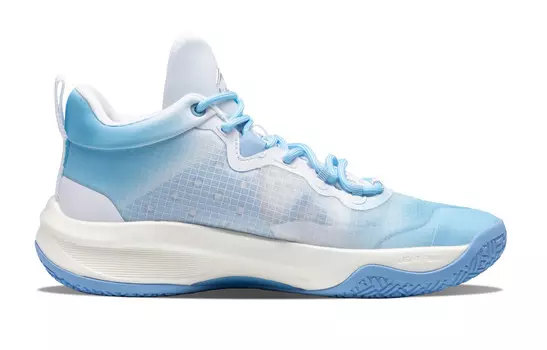 Баскетбольные кроссовки Speed Basketball Shoes Men Low-Top Blue/White Lining